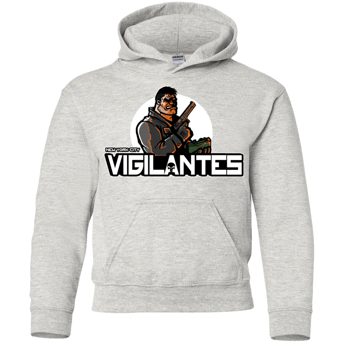 Sweatshirts Ash / YS NYC Vigilantes Youth Hoodie