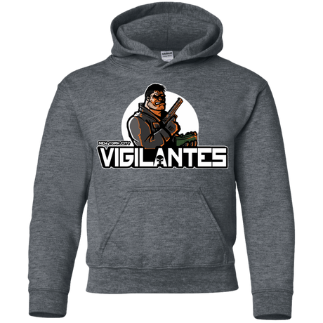 Sweatshirts Dark Heather / YS NYC Vigilantes Youth Hoodie