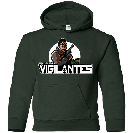 Sweatshirts Forest Green / YS NYC Vigilantes Youth Hoodie