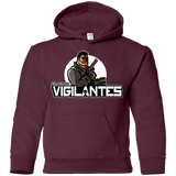 Sweatshirts Maroon / YS NYC Vigilantes Youth Hoodie