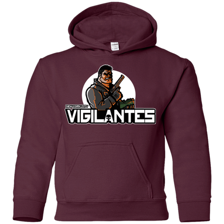 Sweatshirts Maroon / YS NYC Vigilantes Youth Hoodie