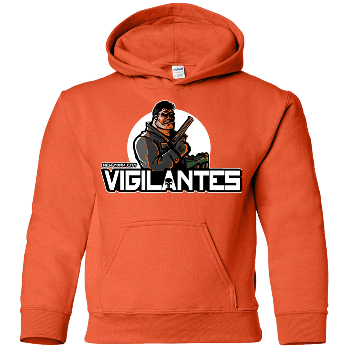 Sweatshirts Orange / YS NYC Vigilantes Youth Hoodie
