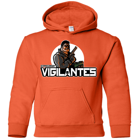 Sweatshirts Orange / YS NYC Vigilantes Youth Hoodie