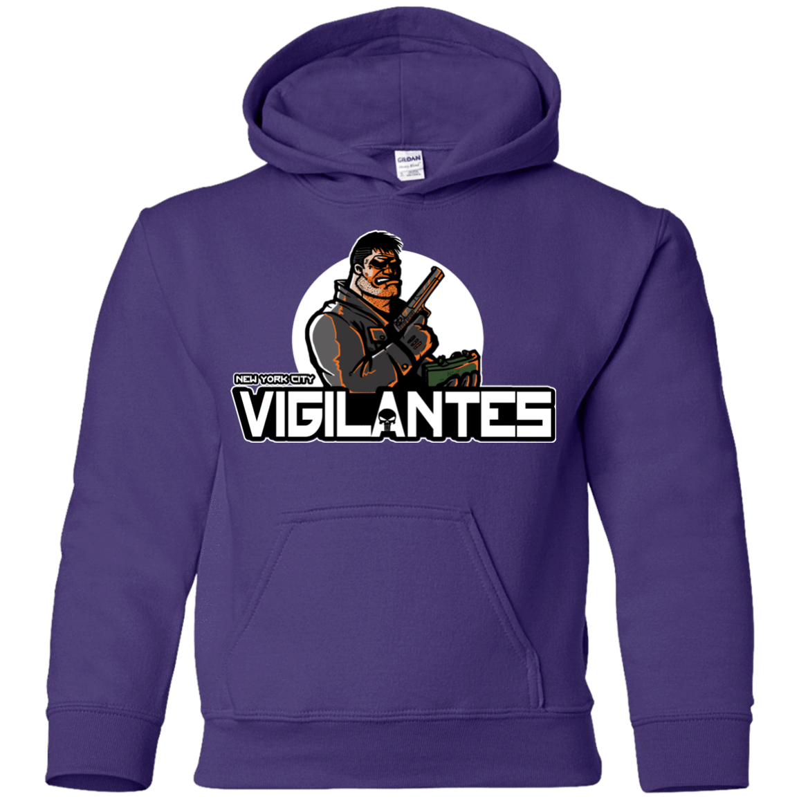 Sweatshirts Purple / YS NYC Vigilantes Youth Hoodie