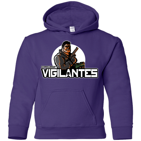 Sweatshirts Purple / YS NYC Vigilantes Youth Hoodie