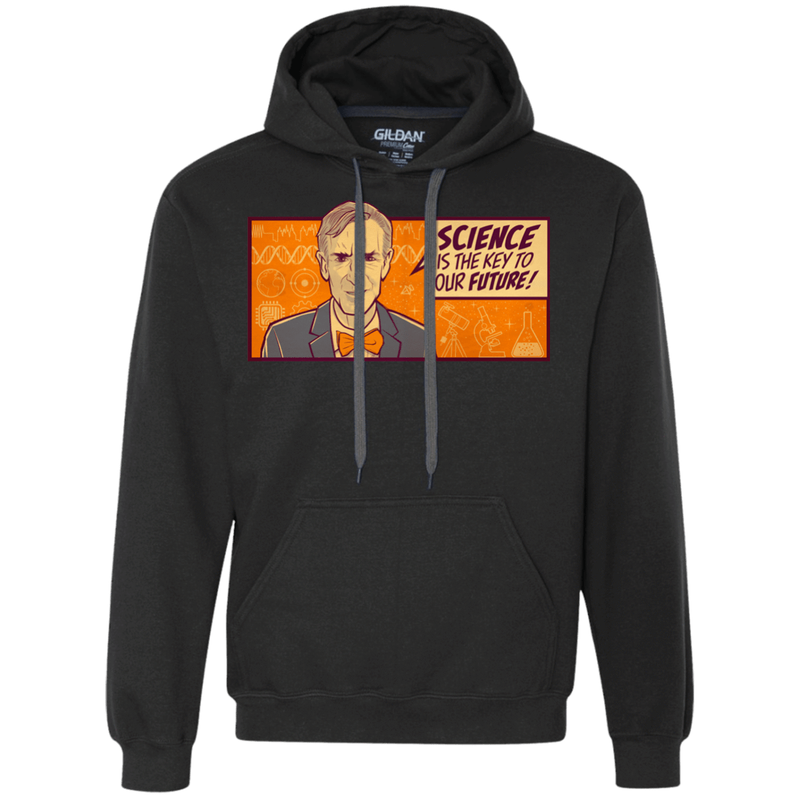 Sweatshirts Black / S NYE key future Premium Fleece Hoodie