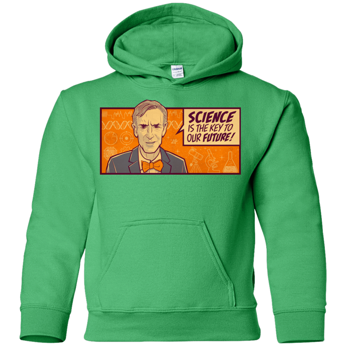 Sweatshirts Irish Green / YS NYE key future Youth Hoodie