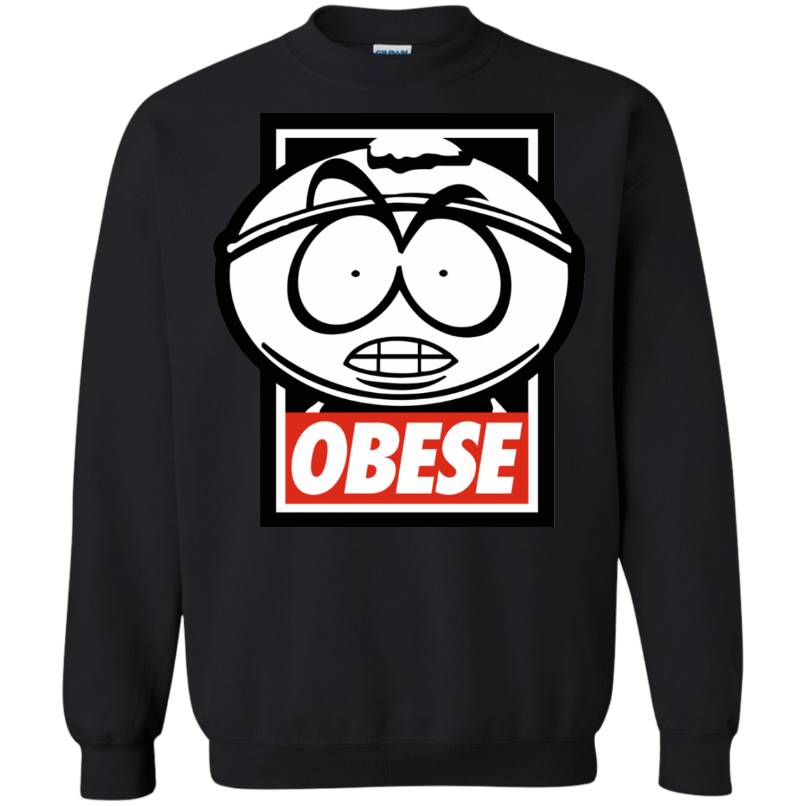 Sweatshirts Black / S Obese Crewneck Sweatshirt