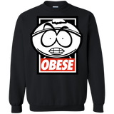 Sweatshirts Black / S Obese Crewneck Sweatshirt
