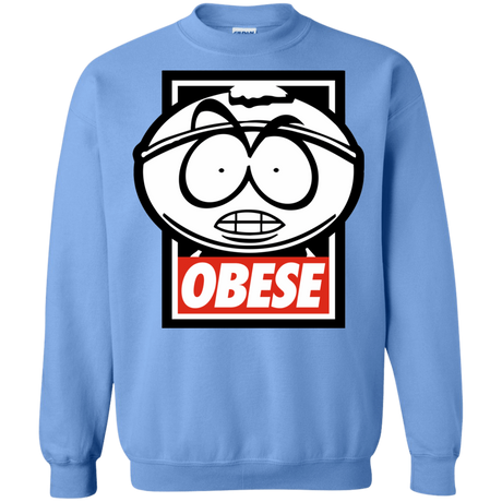 Sweatshirts Carolina Blue / S Obese Crewneck Sweatshirt