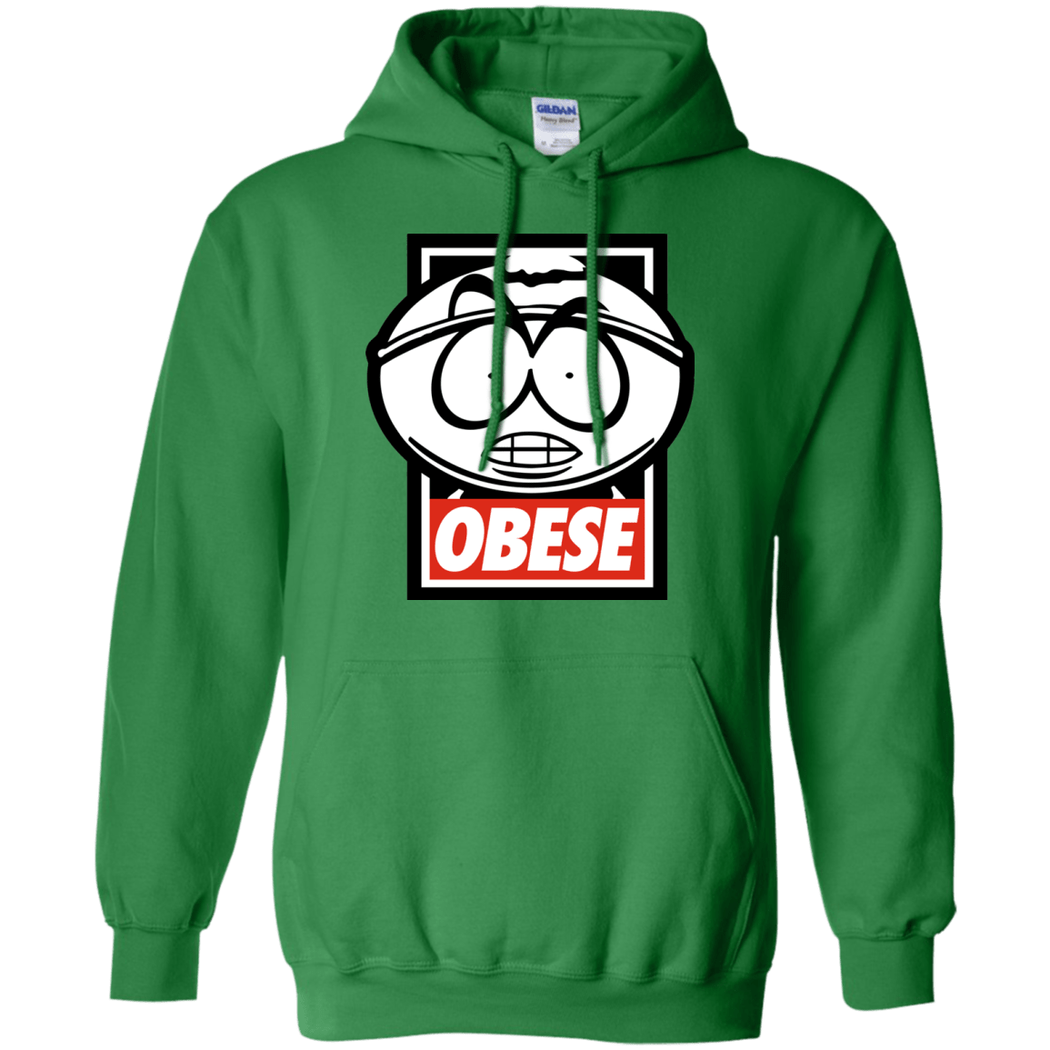 Sweatshirts Irish Green / S Obese Pullover Hoodie