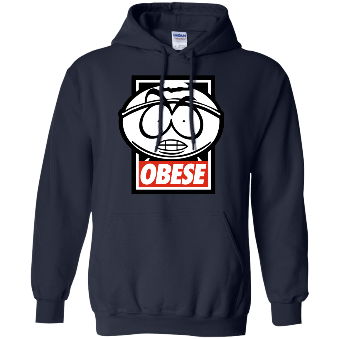 Sweatshirts Navy / S Obese Pullover Hoodie