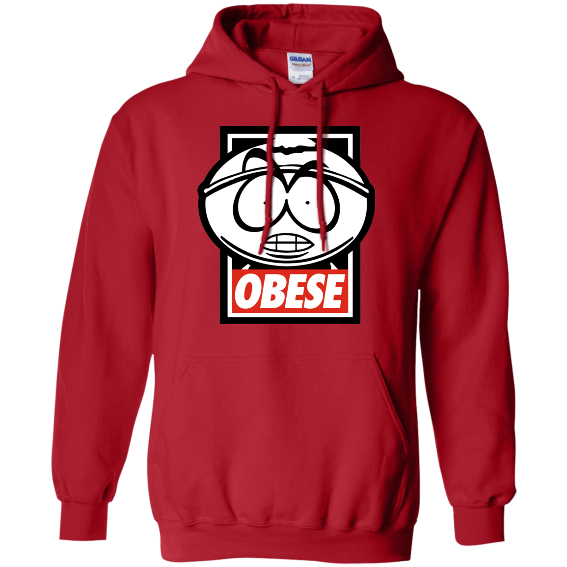 Sweatshirts Red / S Obese Pullover Hoodie