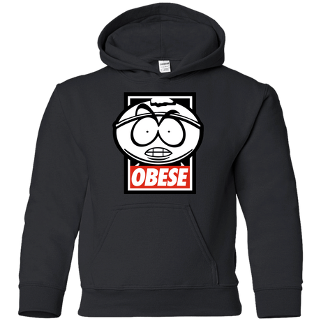 Sweatshirts Black / YS Obese Youth Hoodie