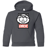 Sweatshirts Charcoal / YS Obese Youth Hoodie