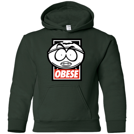Sweatshirts Forest Green / YS Obese Youth Hoodie