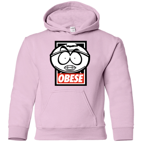 Sweatshirts Light Pink / YS Obese Youth Hoodie