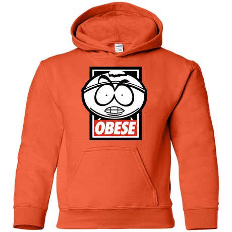 Sweatshirts Orange / YS Obese Youth Hoodie