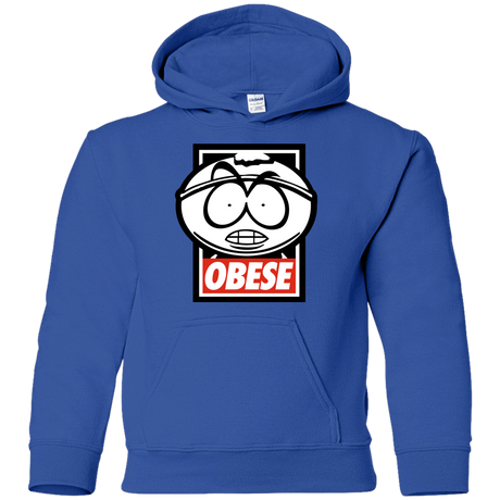 Sweatshirts Royal / YS Obese Youth Hoodie