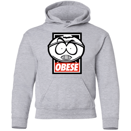 Sweatshirts Sport Grey / YS Obese Youth Hoodie