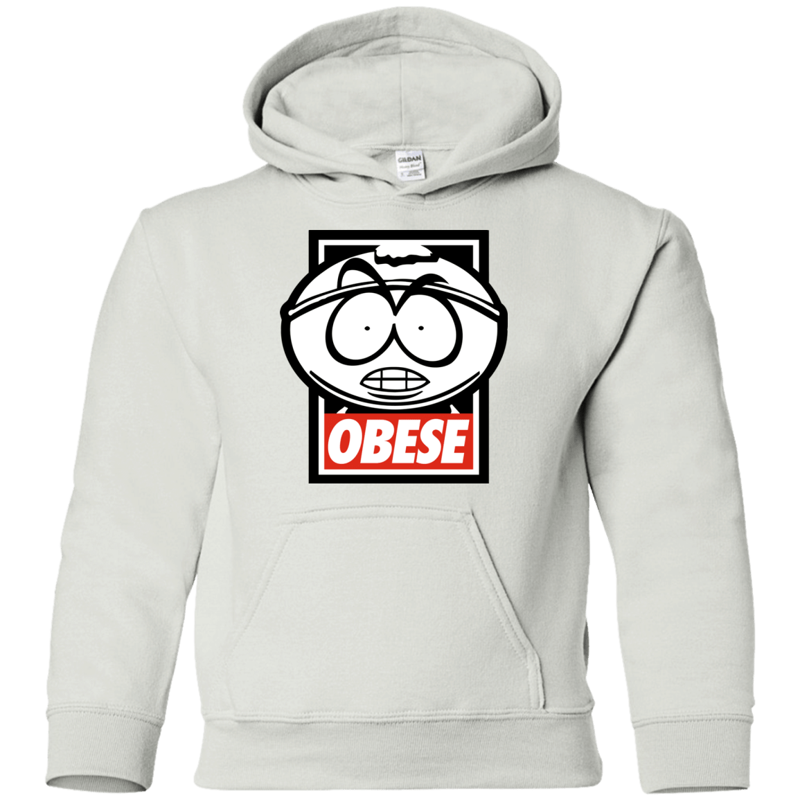 Sweatshirts White / YS Obese Youth Hoodie