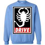 Sweatshirts Carolina Blue / Small Obey and drive Crewneck Sweatshirt