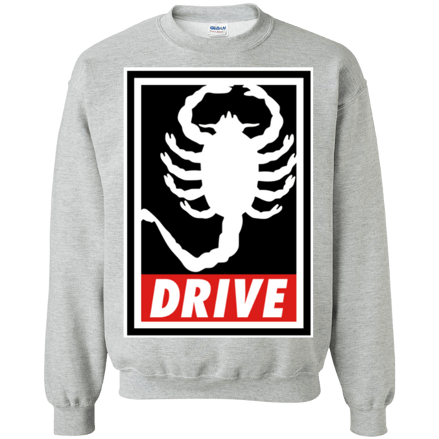 Sweatshirts Sport Grey / Small Obey and drive Crewneck Sweatshirt