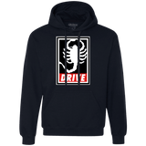 Sweatshirts Navy / Small Obey and drive Premium Fleece Hoodie