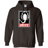 Sweatshirts Dark Chocolate / Small Obey and drive Pullover Hoodie