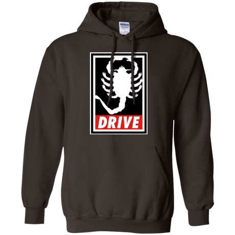 Sweatshirts Dark Chocolate / Small Obey and drive Pullover Hoodie