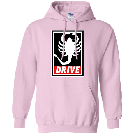 Sweatshirts Light Pink / Small Obey and drive Pullover Hoodie