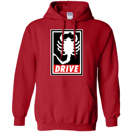 Sweatshirts Red / Small Obey and drive Pullover Hoodie