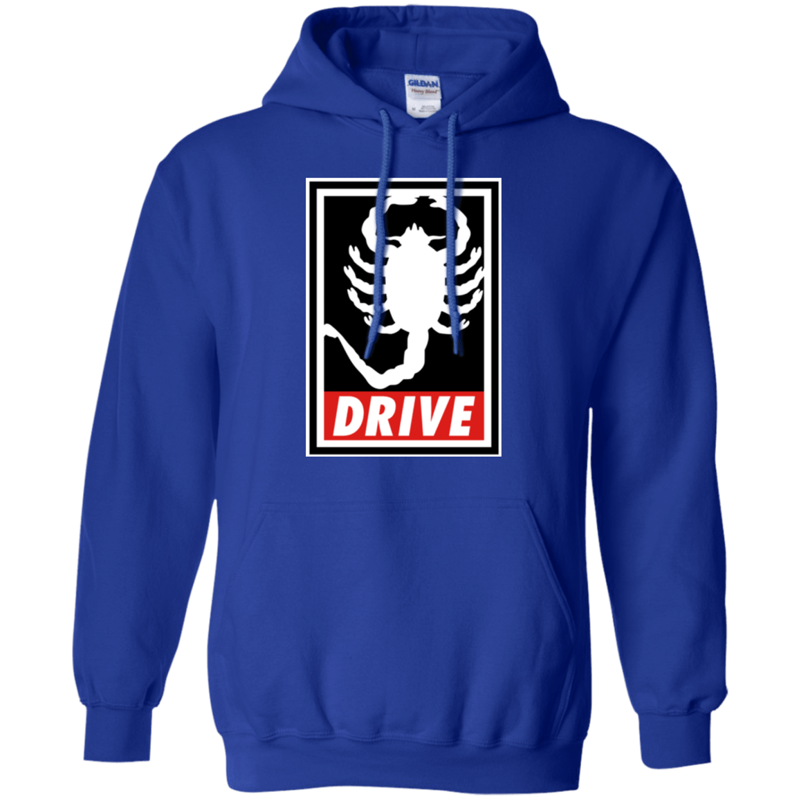 Sweatshirts Royal / Small Obey and drive Pullover Hoodie