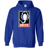 Sweatshirts Royal / Small Obey and drive Pullover Hoodie