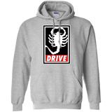 Sweatshirts Sport Grey / Small Obey and drive Pullover Hoodie