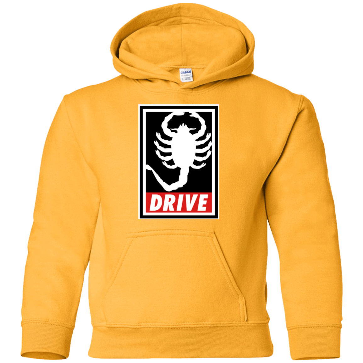 Sweatshirts Gold / YS Obey and drive Youth Hoodie