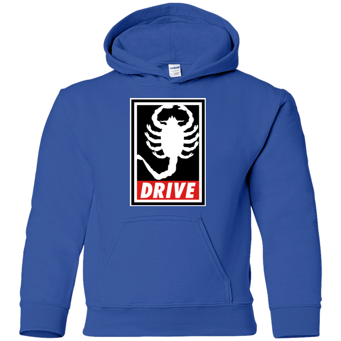 Sweatshirts Royal / YS Obey and drive Youth Hoodie