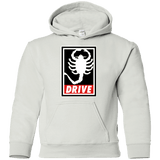 Sweatshirts White / YS Obey and drive Youth Hoodie
