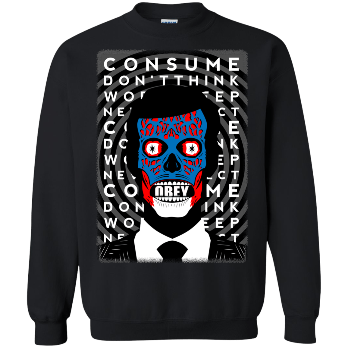 Sweatshirts Black / Small OBEY Crewneck Sweatshirt