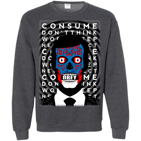 Sweatshirts Dark Heather / Small OBEY Crewneck Sweatshirt