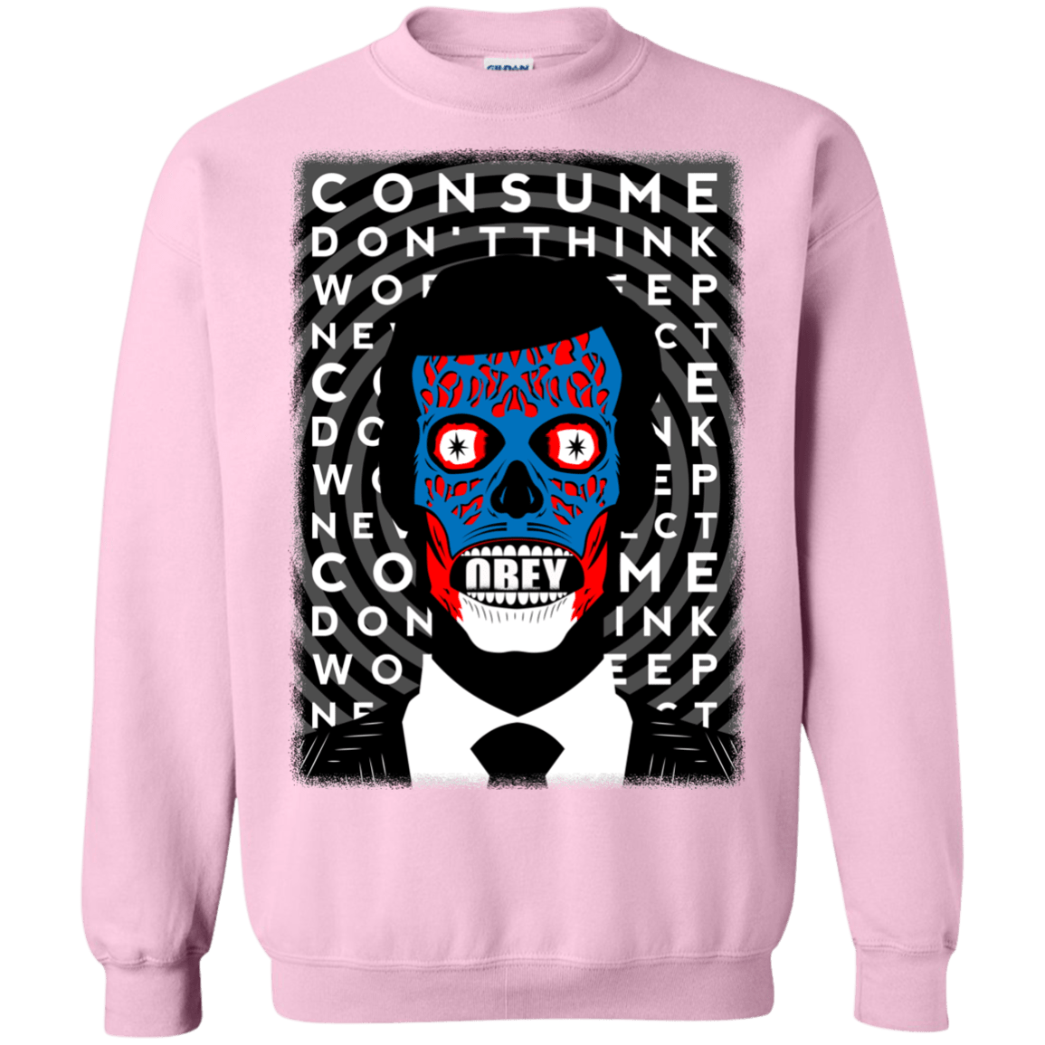 Sweatshirts Light Pink / Small OBEY Crewneck Sweatshirt