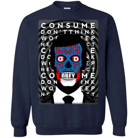 Sweatshirts Navy / Small OBEY Crewneck Sweatshirt