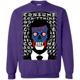 Sweatshirts Purple / Small OBEY Crewneck Sweatshirt