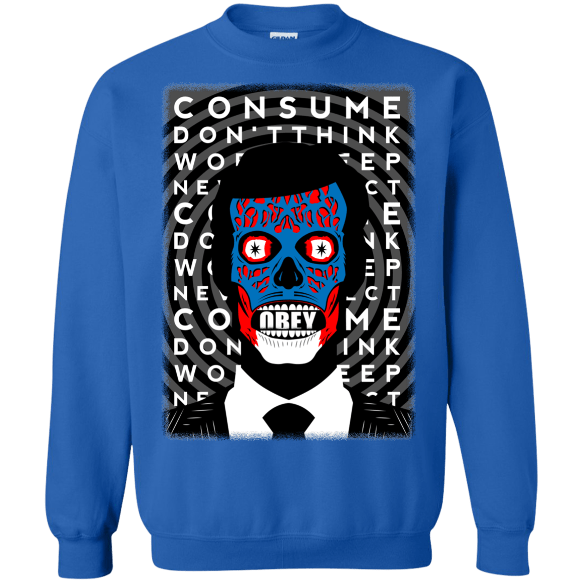 Sweatshirts Royal / Small OBEY Crewneck Sweatshirt