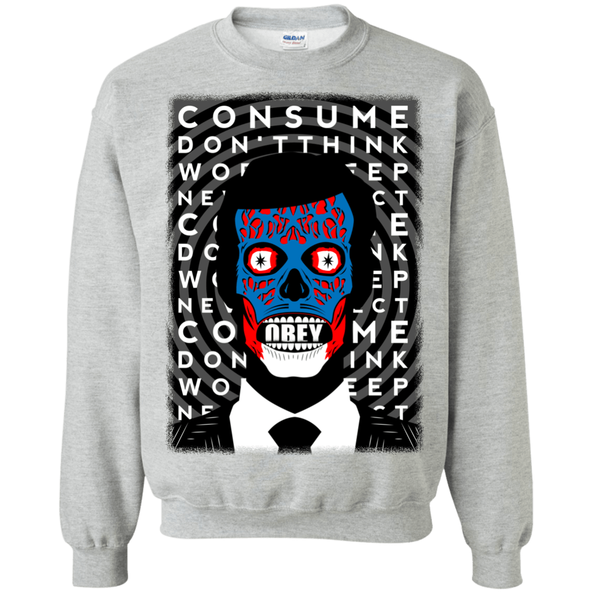 Sweatshirts Sport Grey / Small OBEY Crewneck Sweatshirt