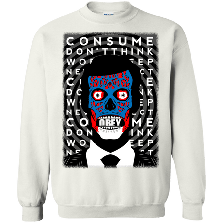 Sweatshirts White / Small OBEY Crewneck Sweatshirt