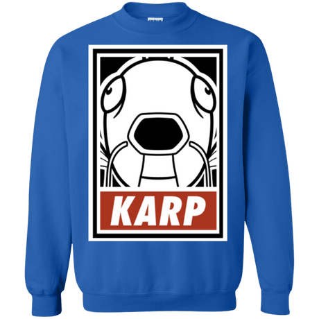 Sweatshirts Royal / Small Obey Karp Crewneck Sweatshirt