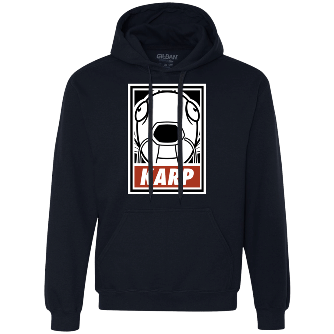 Sweatshirts Navy / Small Obey Karp Premium Fleece Hoodie