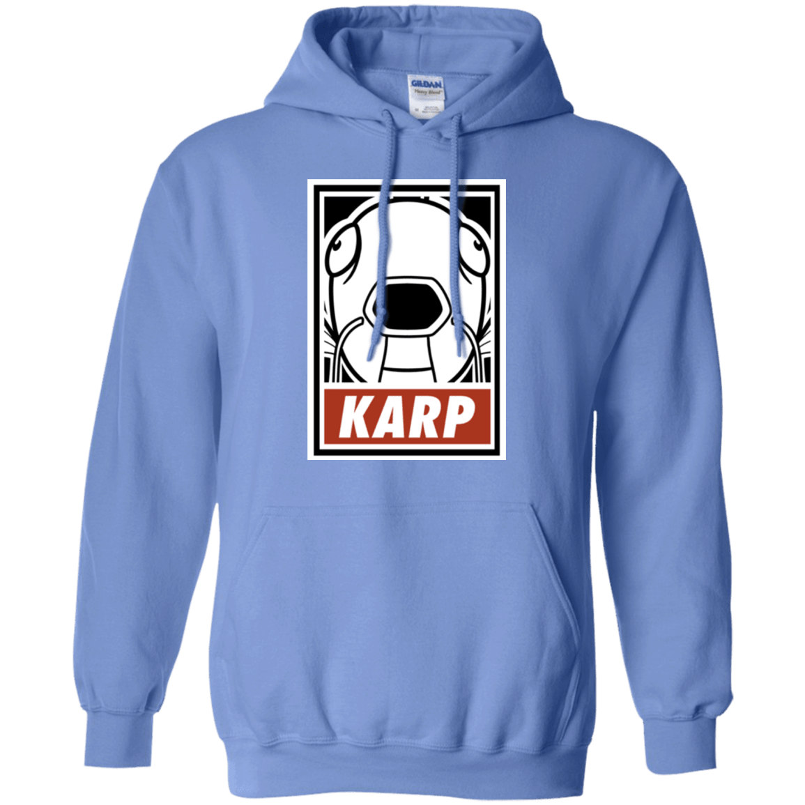 Sweatshirts Carolina Blue / Small Obey Karp Pullover Hoodie