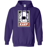 Sweatshirts Purple / Small Obey Karp Pullover Hoodie